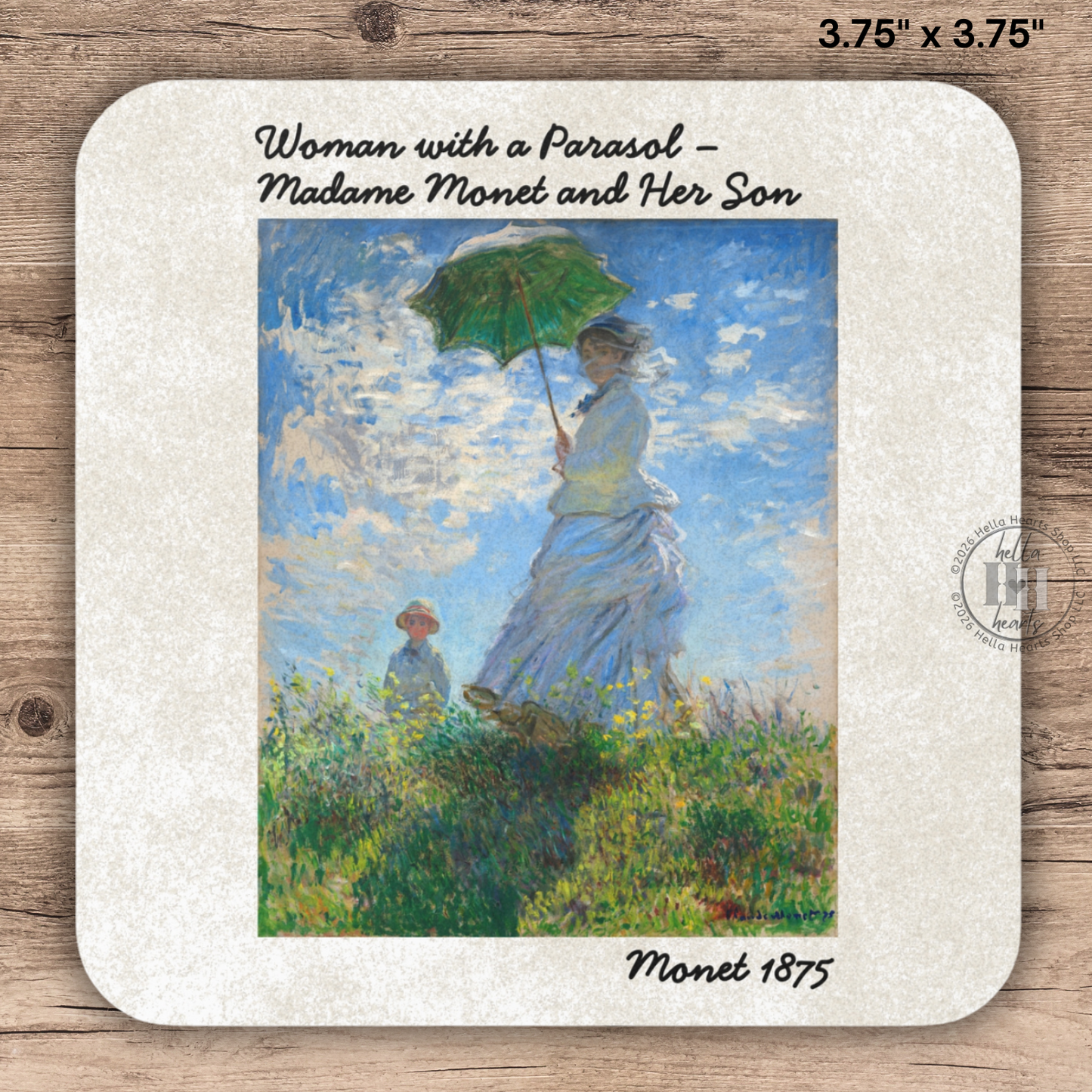 Monet Coasters, Single or Set