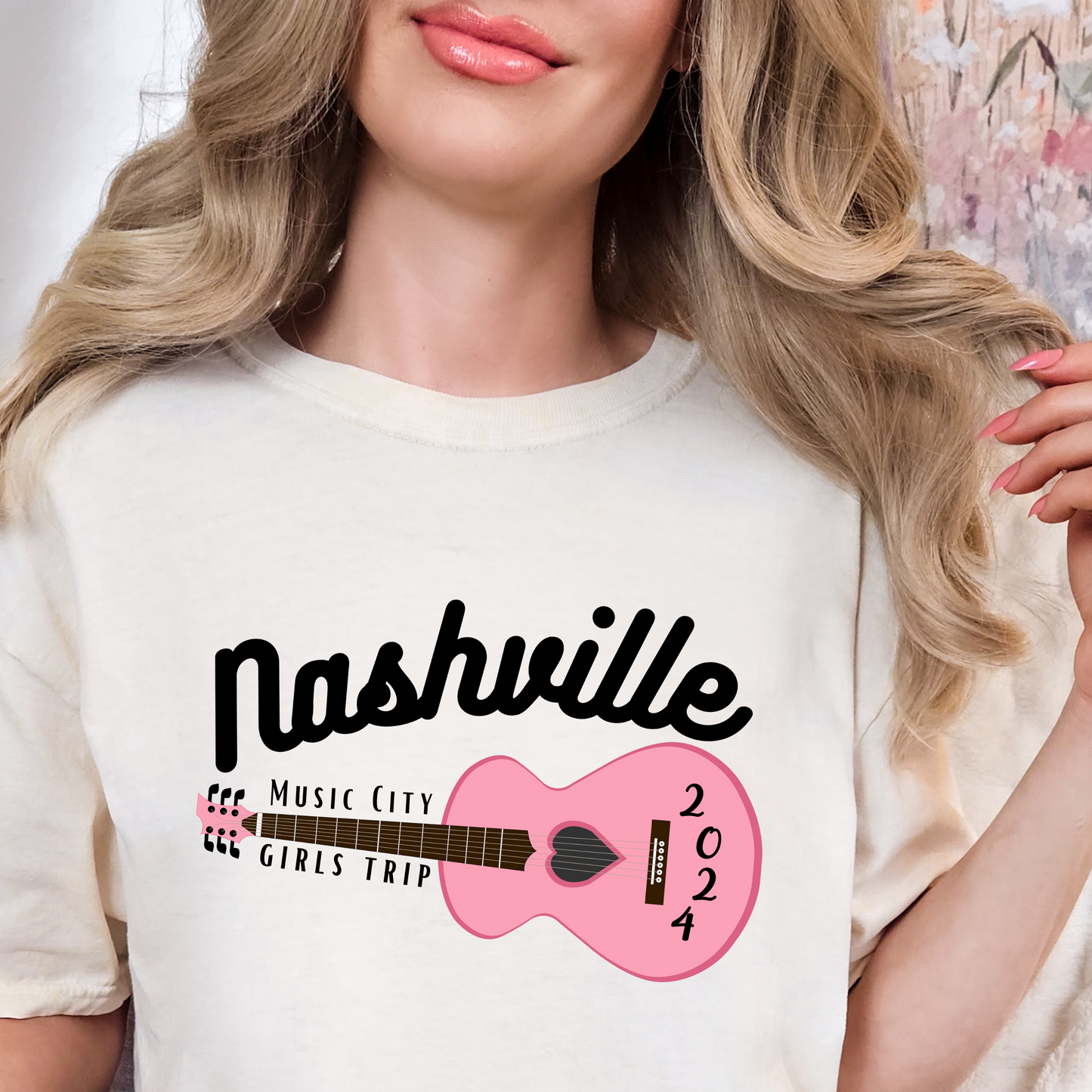 Nashville 2024 Girls Trip Comfort Colors Unisex TShirt