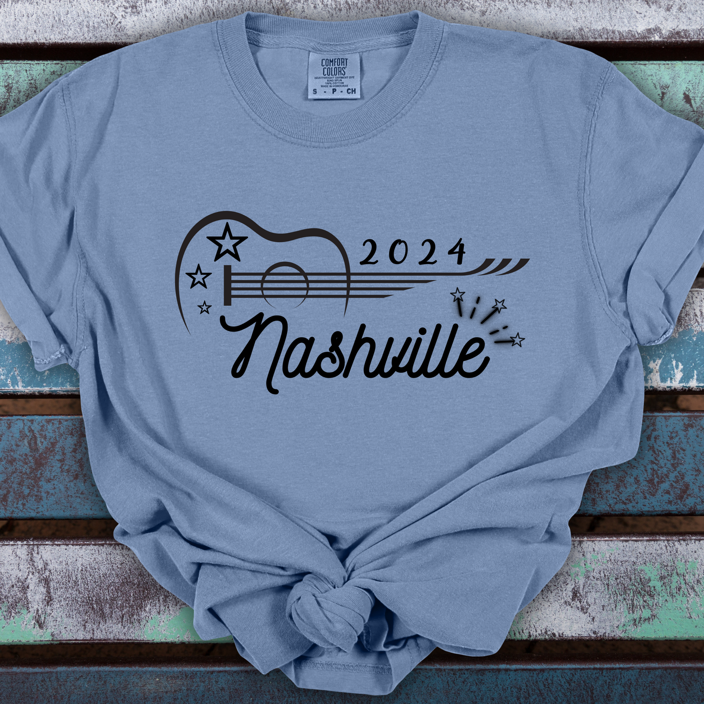 Nashville 2024 Comfort Colors Unisex TShirt