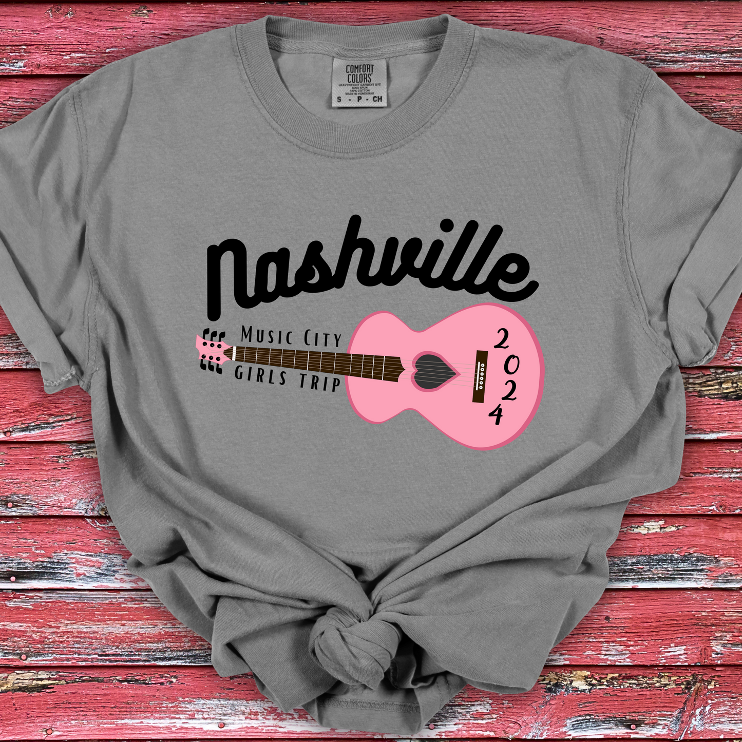 Nashville 2024 Girls Trip Comfort Colors Unisex TShirt