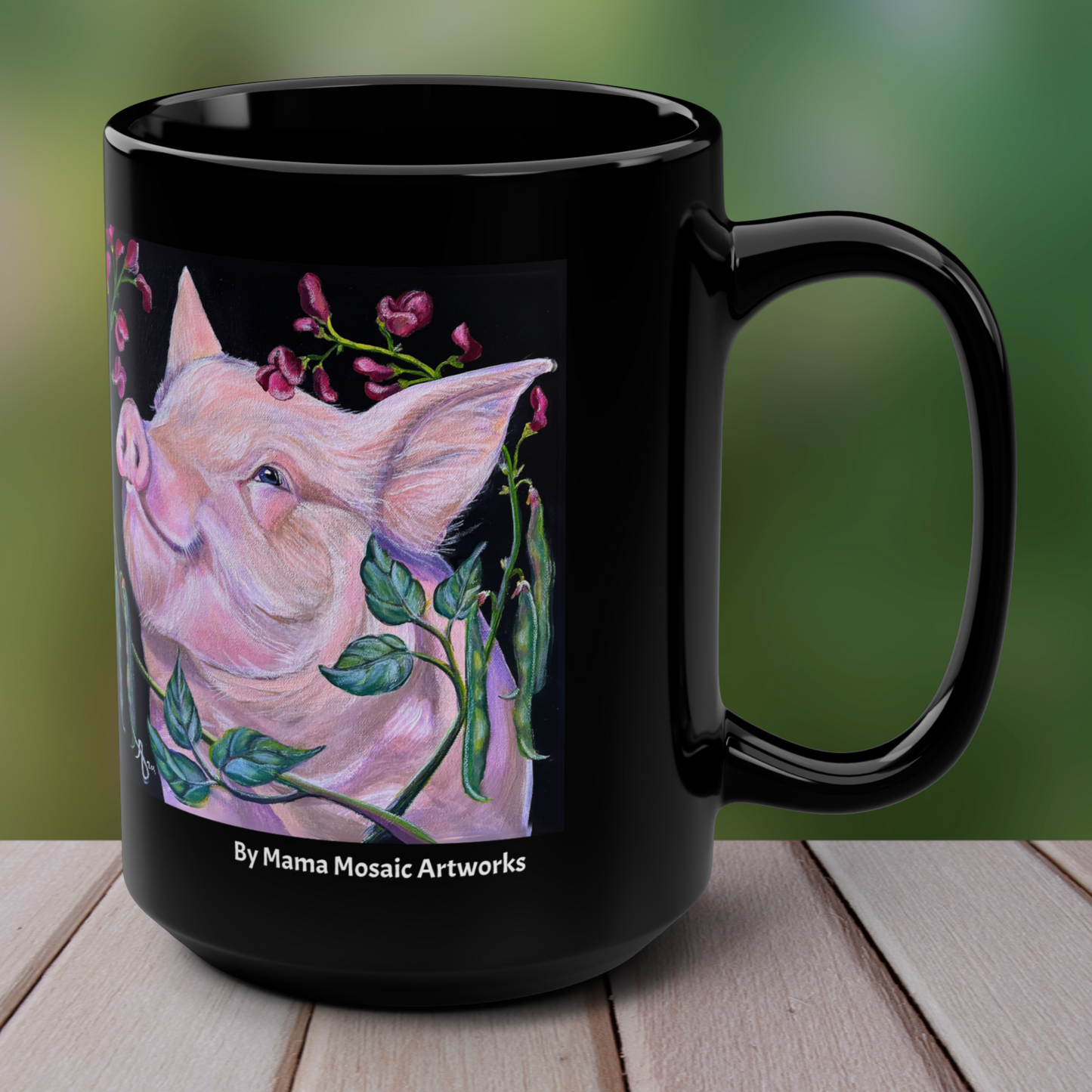 Mug - Pork in Beans from Mama Mosaic Artworks