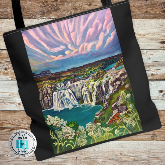 Shoshone Falls Idaho Tote Bag - from Mama Mosaic Artworks