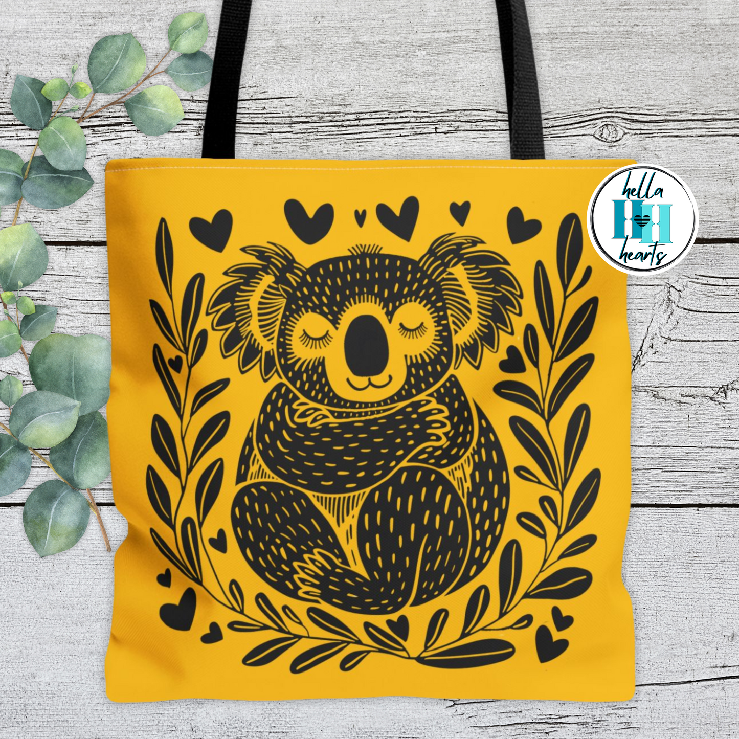 Koala Tote Bag - Water Resistant Tote - 3 Sizes