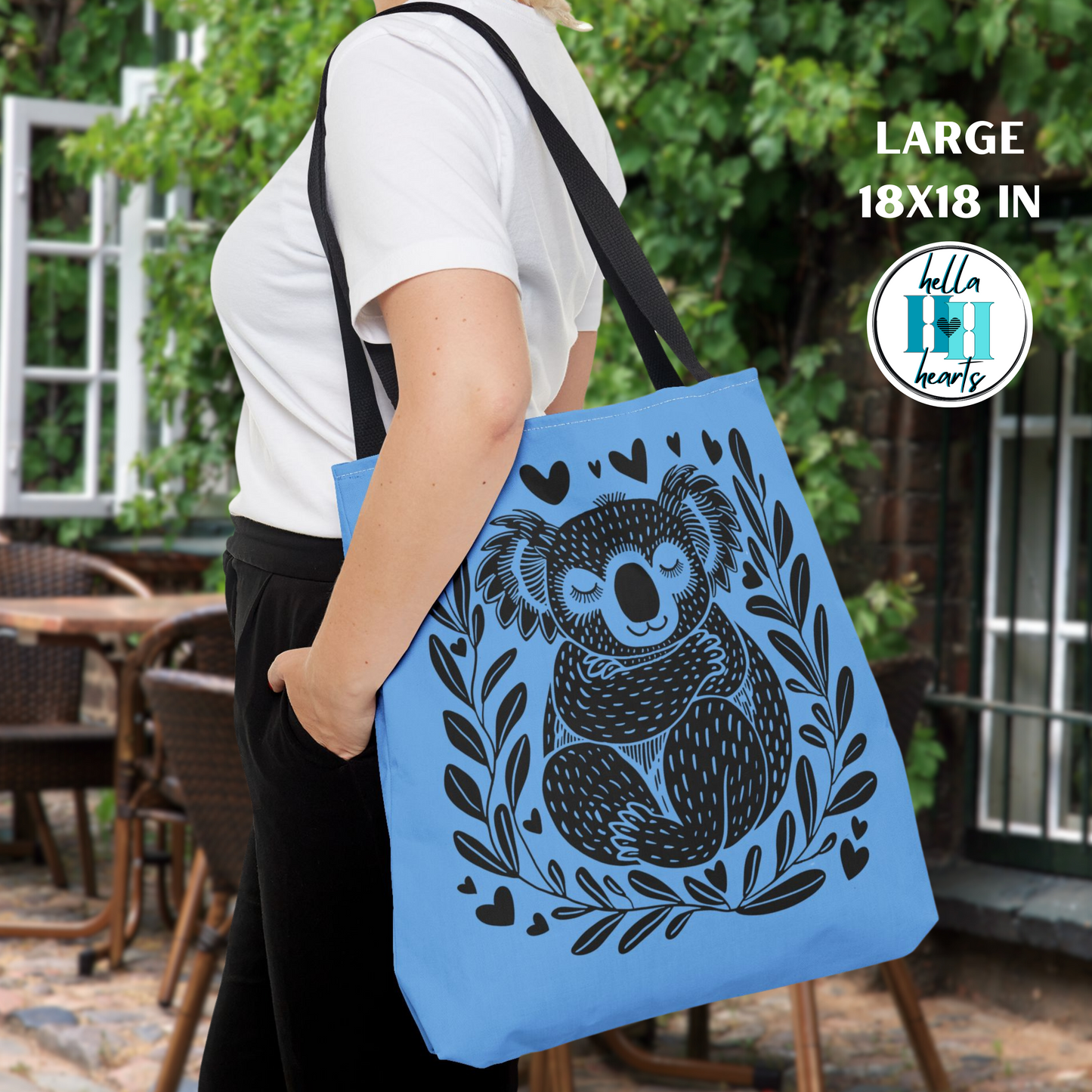 Koala Tote Bag - Water Resistant Tote - 3 Sizes