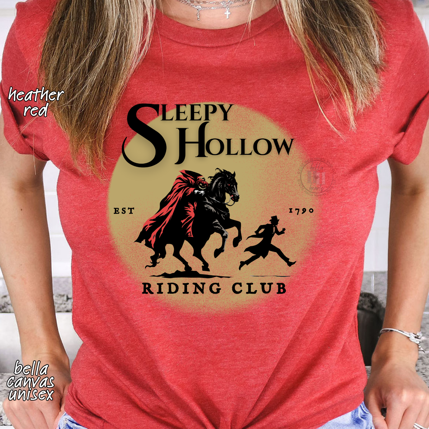 Sleepy Hollow Riding Club Shirt: Headless Horseman, Spooky Halloween Tshirt