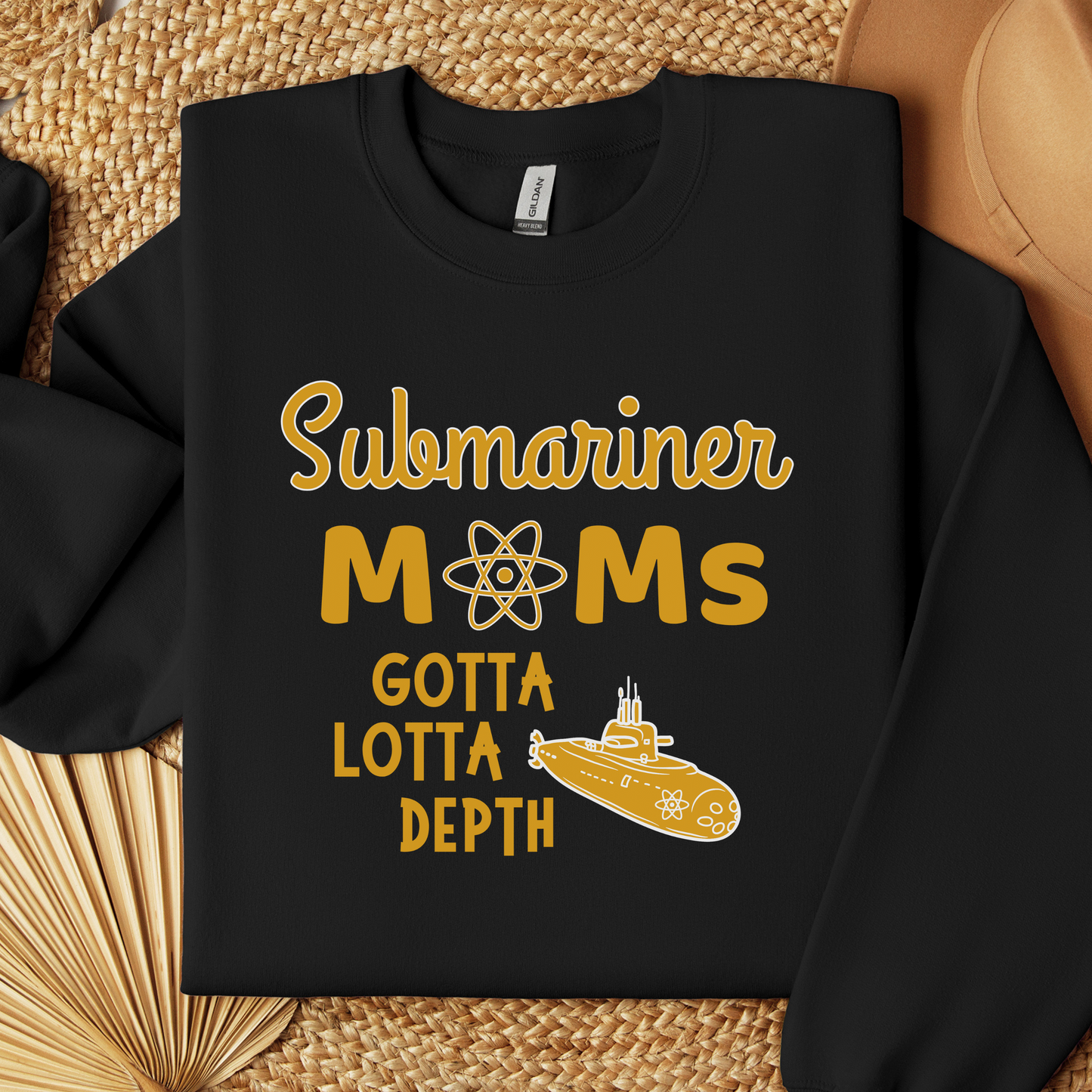 Submariner Moms Sweatshirt - Gotta Lotta Depth Unisex Crew