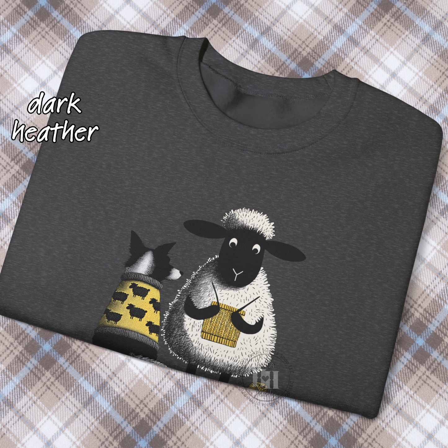 Bordie Collie and Sheep Sweatshirt