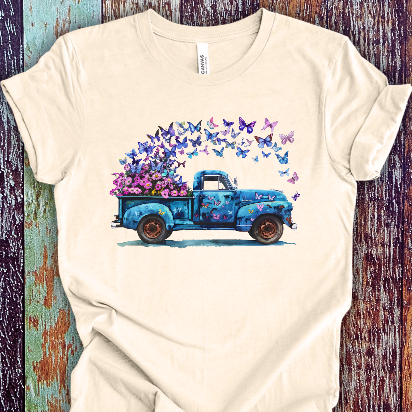 Truck Full of Butterflies Unisex TShirt