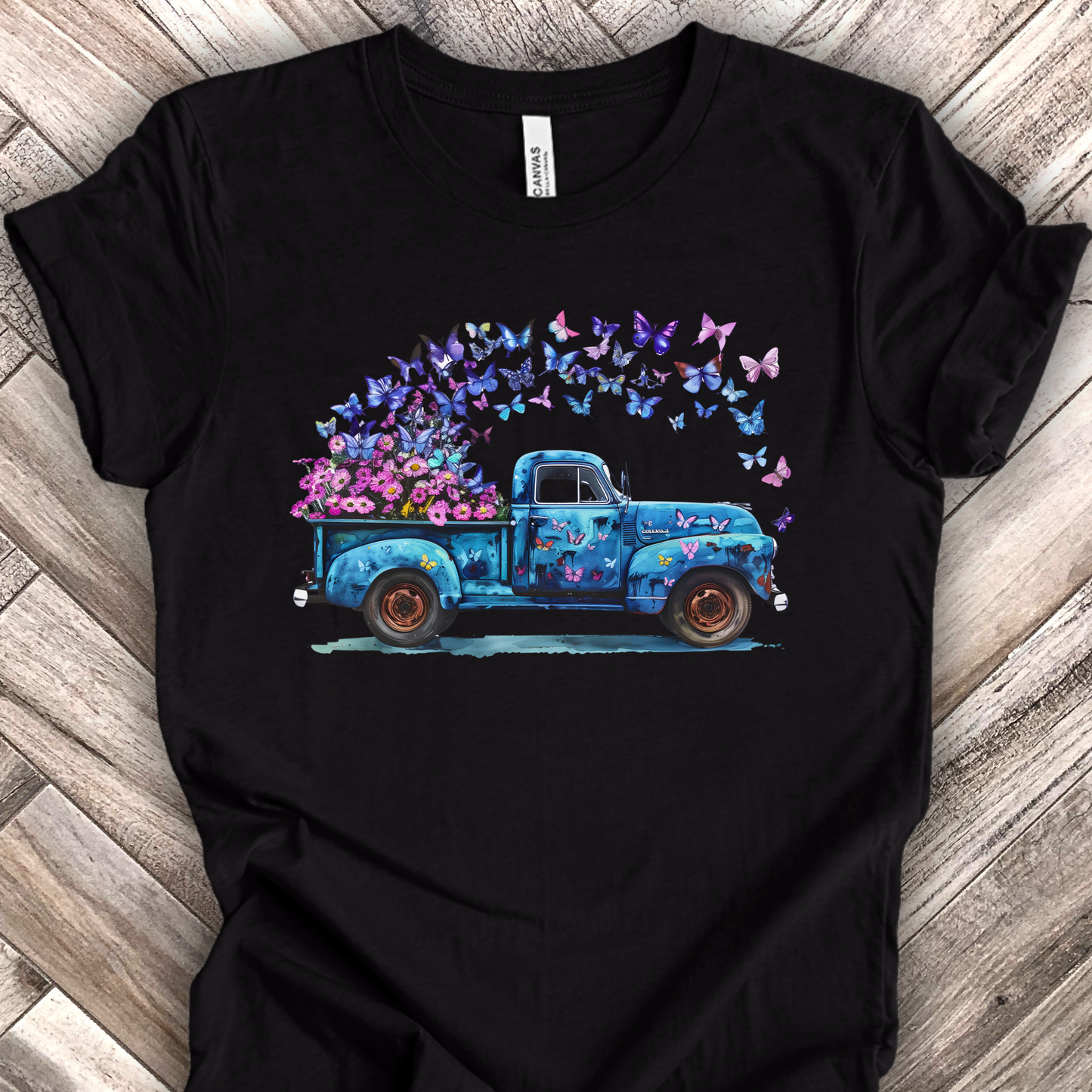 Truck Full of Butterflies Unisex TShirt