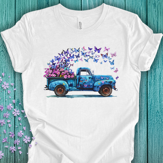 Truck Full of Butterflies Unisex TShirt