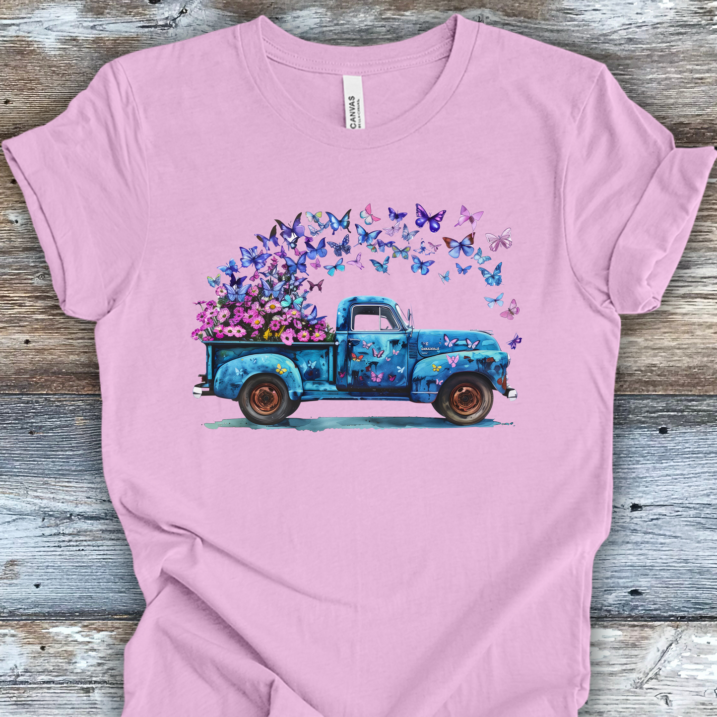 Truck Full of Butterflies Unisex TShirt