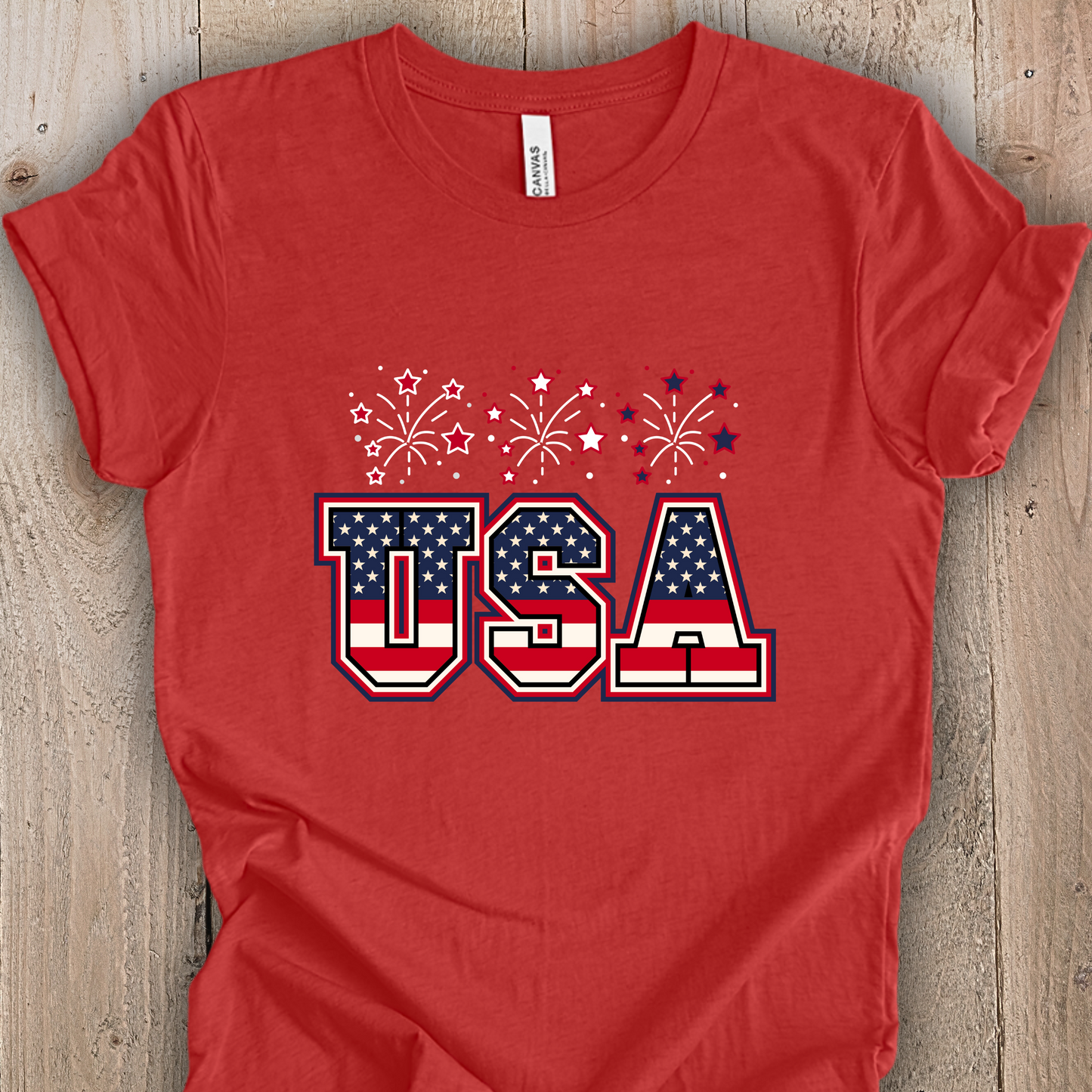 USA Fireworks July 4th Unisex TShirt
