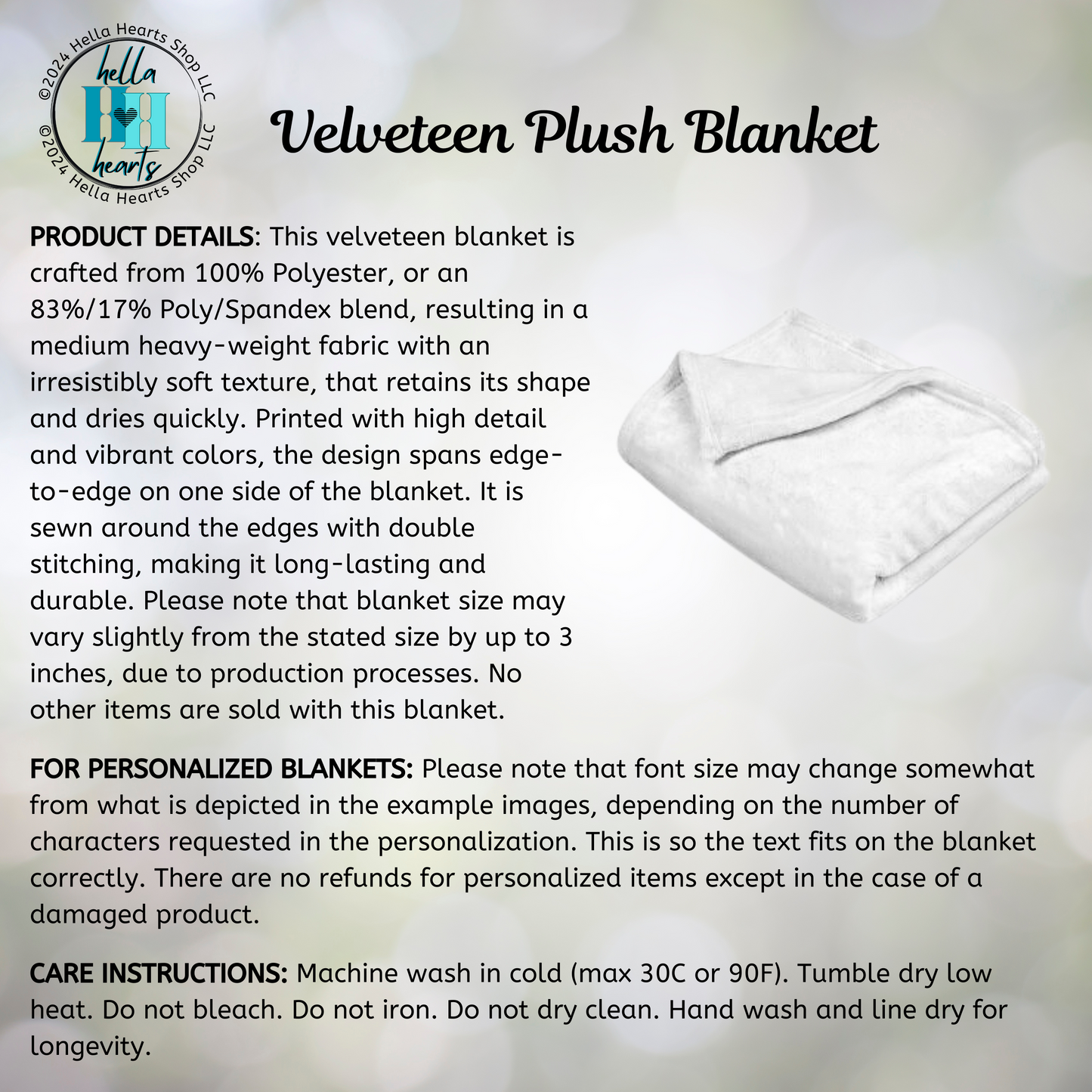 Bee Blanket - Velveteen Plush Throw - Bees Spread Love from Mama Mosaic Artworks