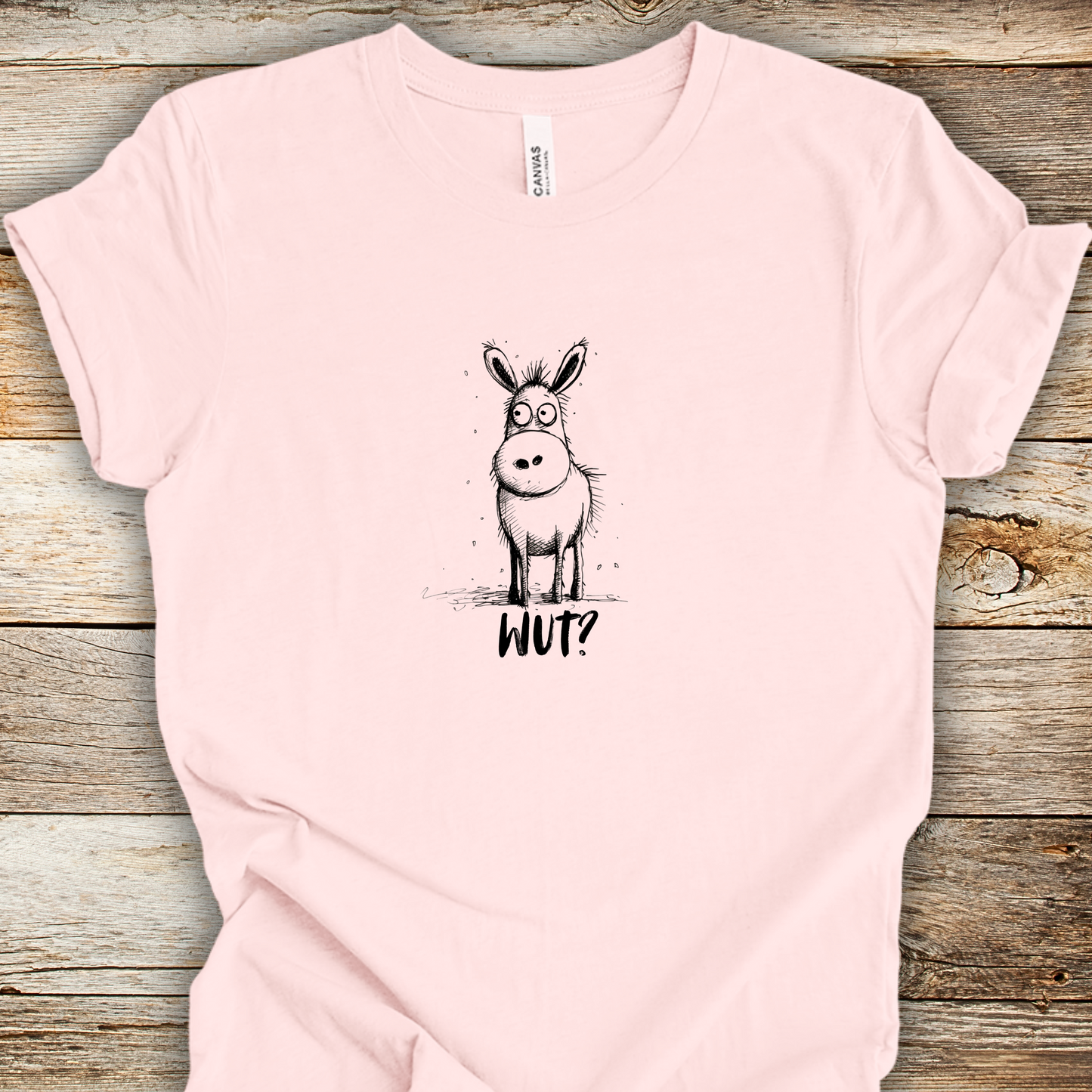 Donkey Shirt - Funny Cute Wut Unisex Crew