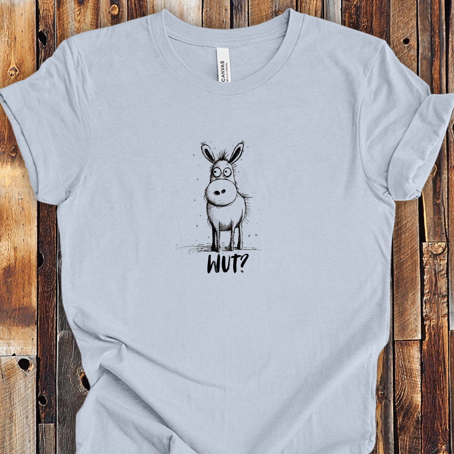 Donkey Shirt - Funny Cute Wut Unisex Crew