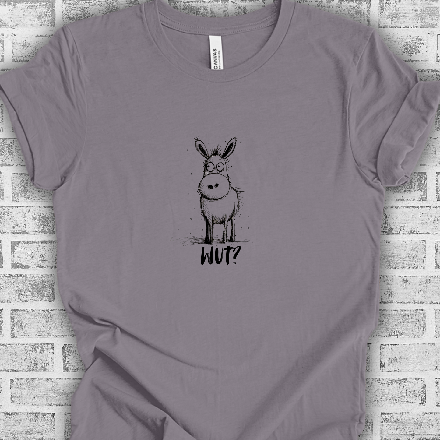 Donkey Shirt - Funny Cute Wut Unisex Crew