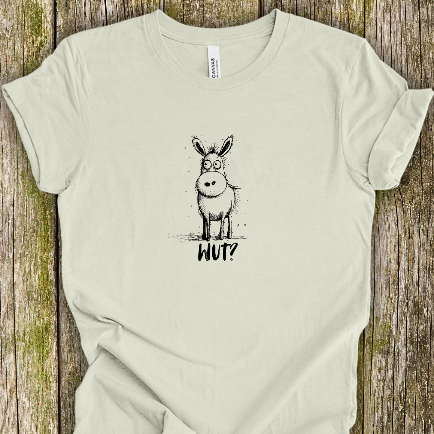 Donkey Shirt - Funny Cute Wut Unisex Crew