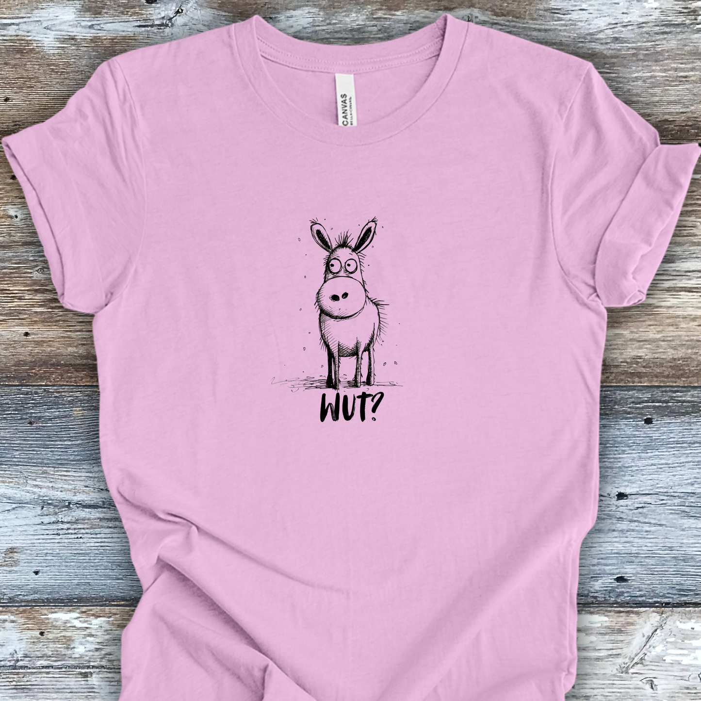 Donkey Shirt - Funny Cute Wut Unisex Crew