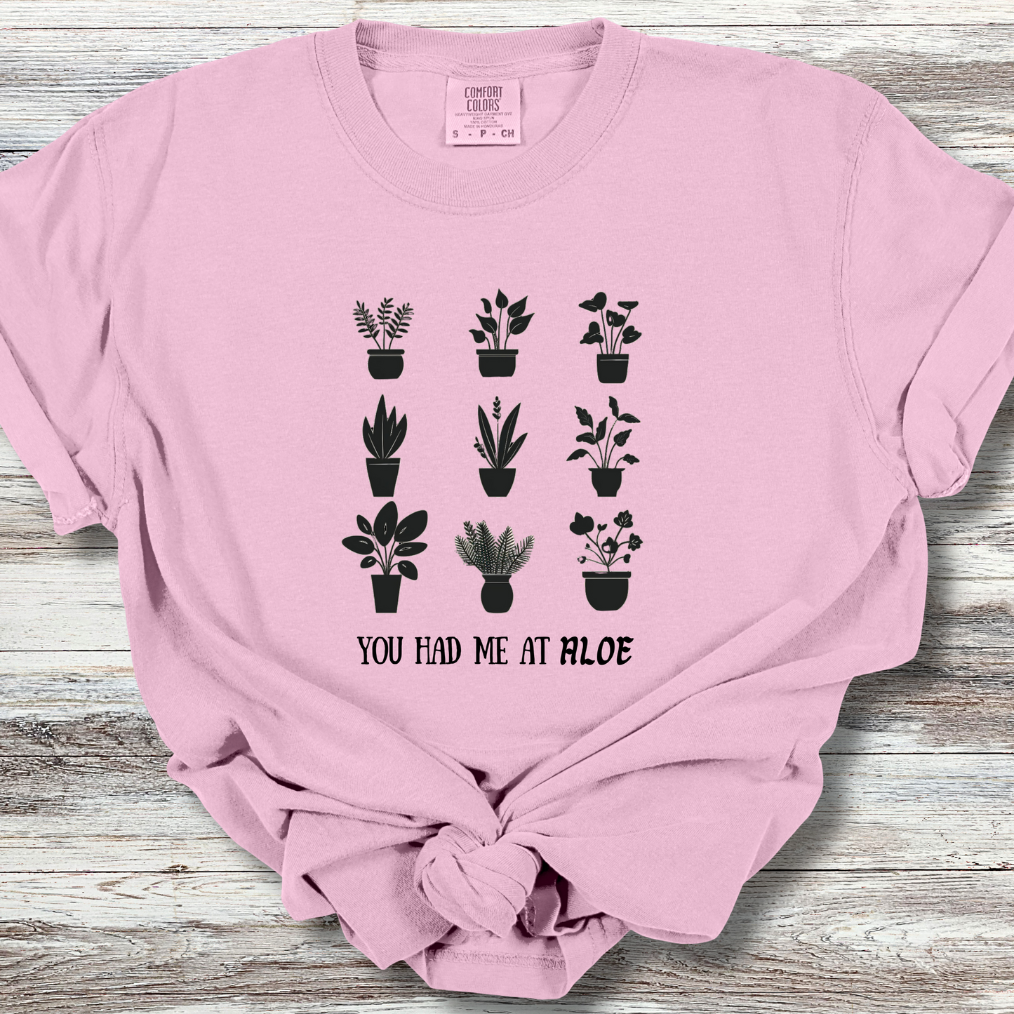 You Had Me at Aloe TShirt - Comfort Colors Unisex Crew
