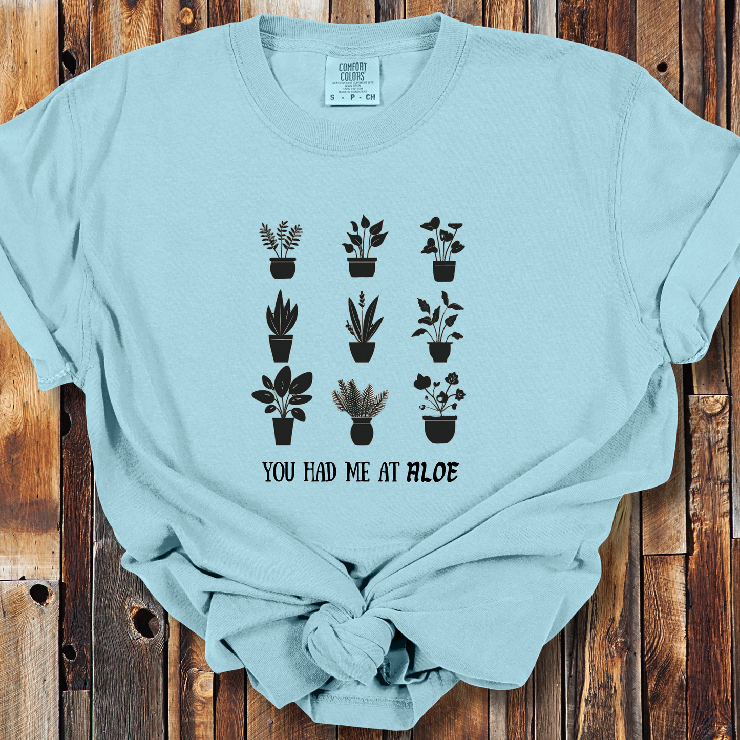 You Had Me at Aloe TShirt - Comfort Colors Unisex Crew