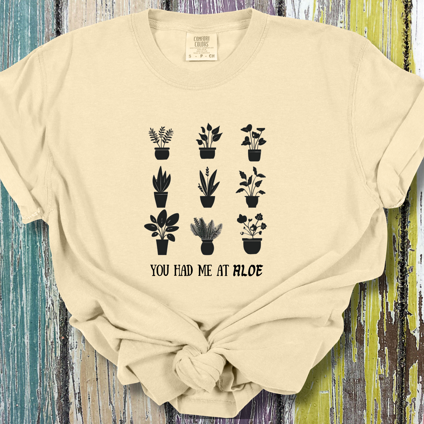 You Had Me at Aloe TShirt - Comfort Colors Unisex Crew