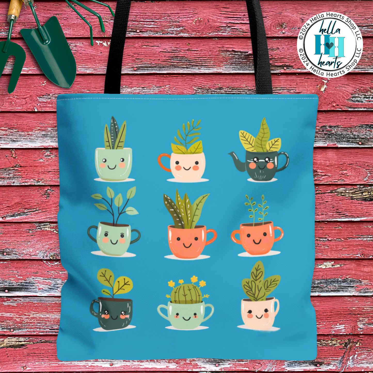 Plant Lover Tote Bag - Water Resistant Tote 3 Sizes