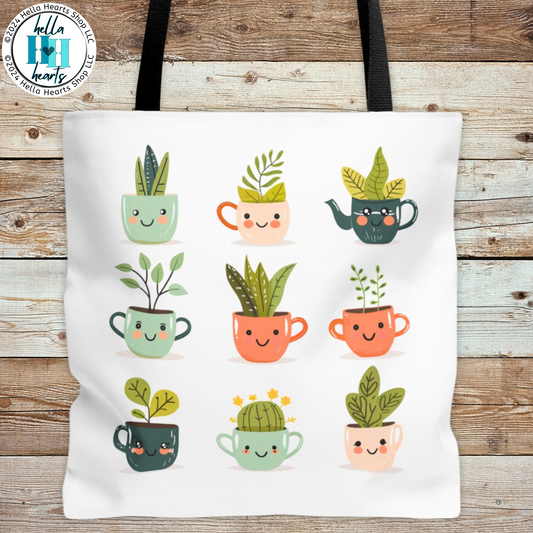 Plant Lover Tote Bag - Water Resistant Tote 3 Sizes