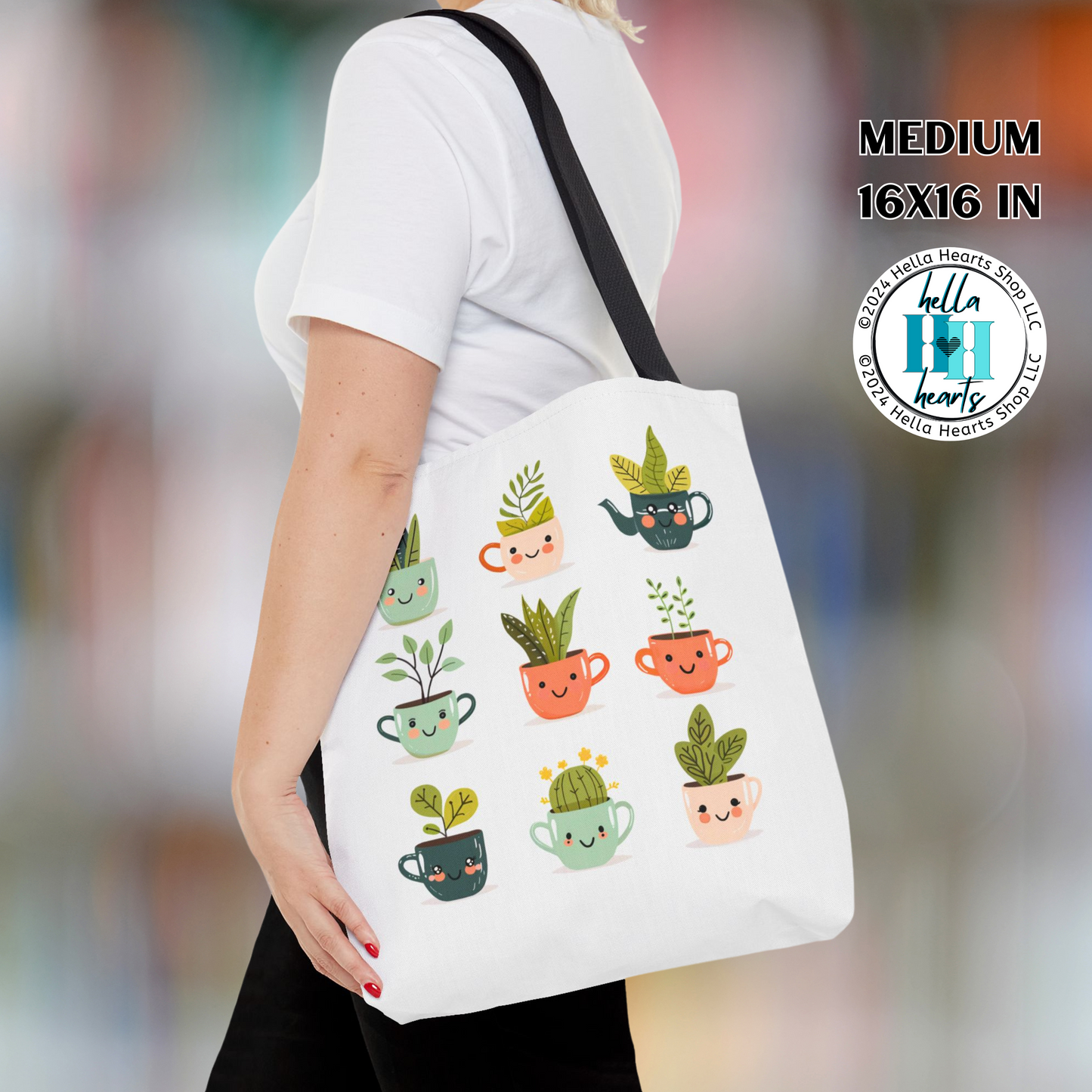 Plant Lover Tote Bag - Water Resistant Tote 3 Sizes