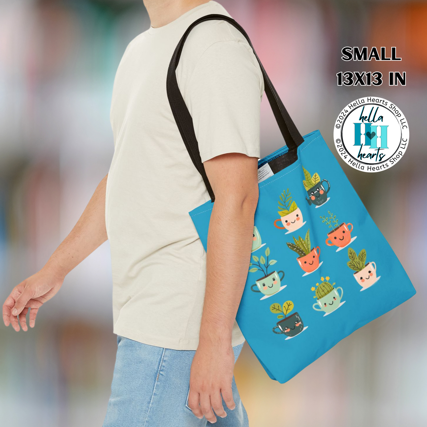 Plant Lover Tote Bag - Water Resistant Tote 3 Sizes