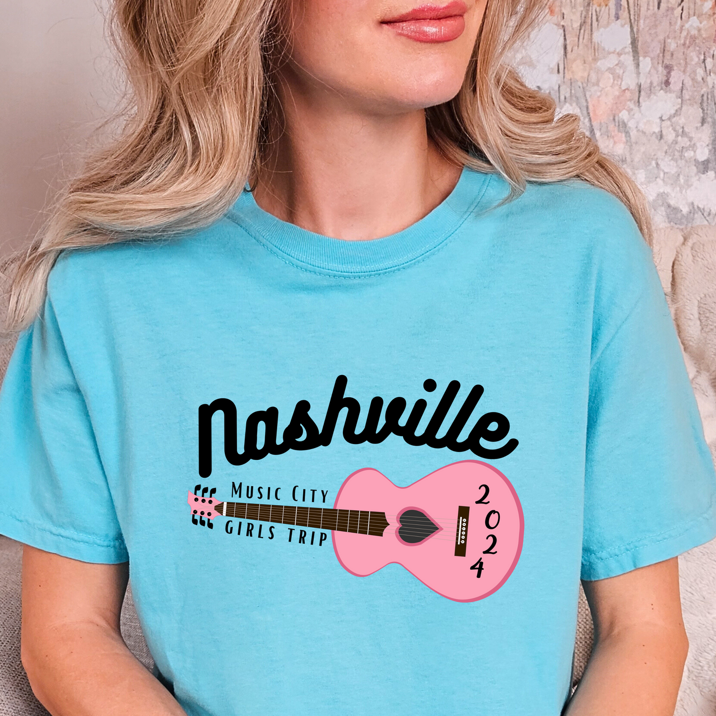 Nashville 2024 Girls Trip Comfort Colors Unisex TShirt