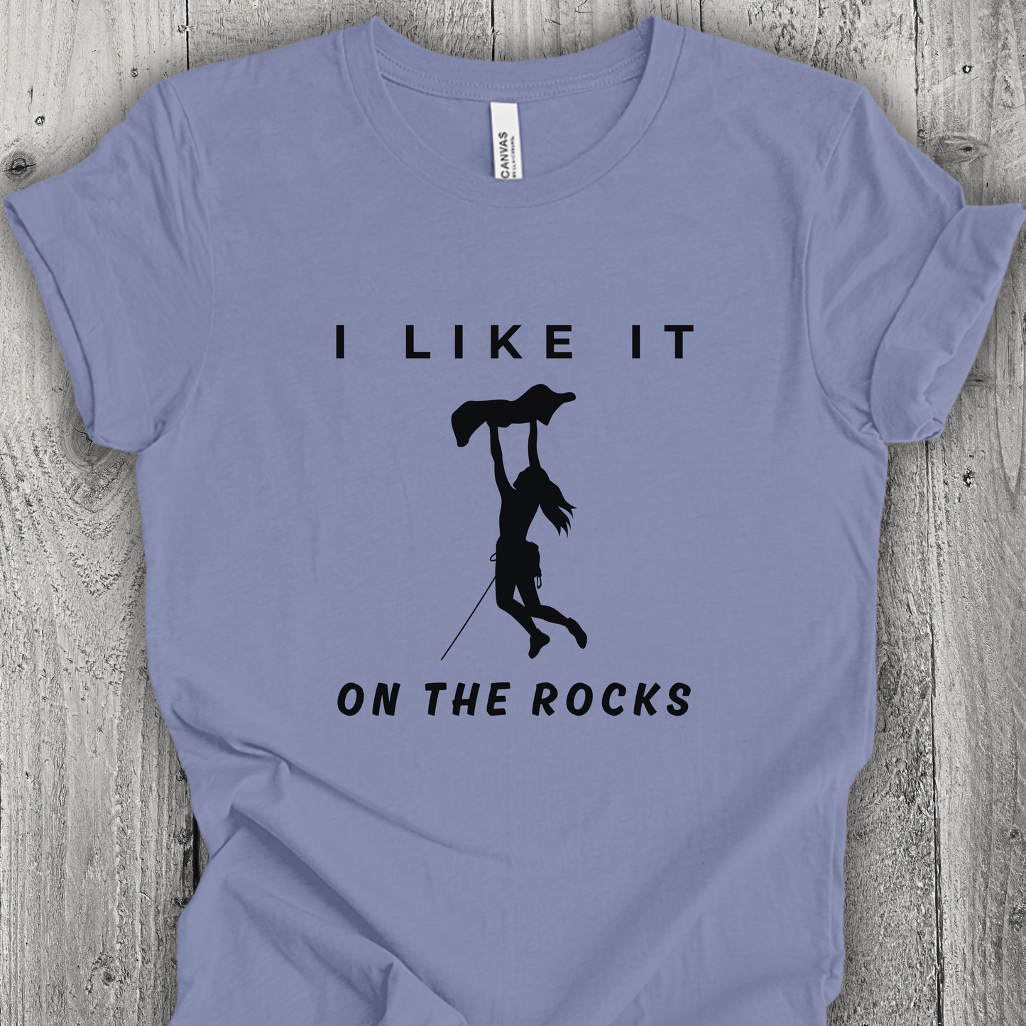 On the Rocks, Rock Climbing Unisex TShirt
