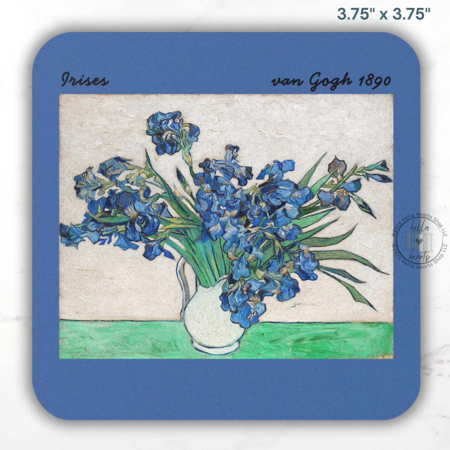 van Gogh Flower Series Coasters, Single or Set