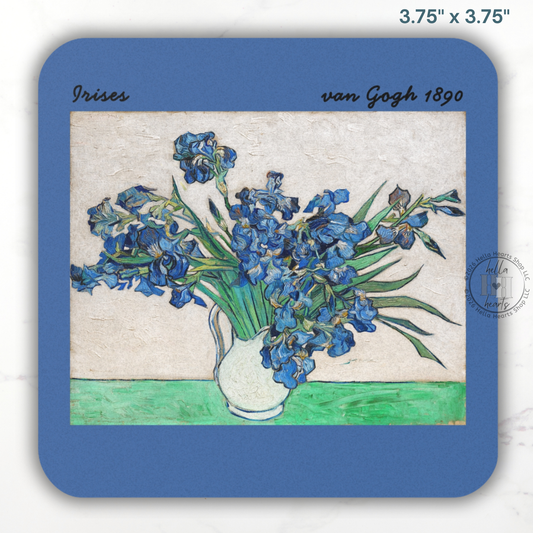 van Gogh Flower Series Coasters, Single or Set
