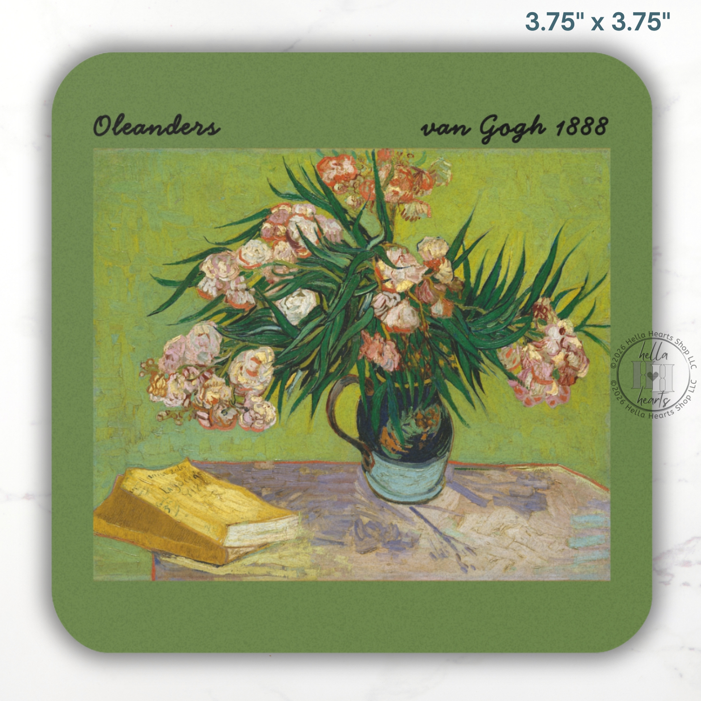 van Gogh Flower Series Coasters, Single or Set